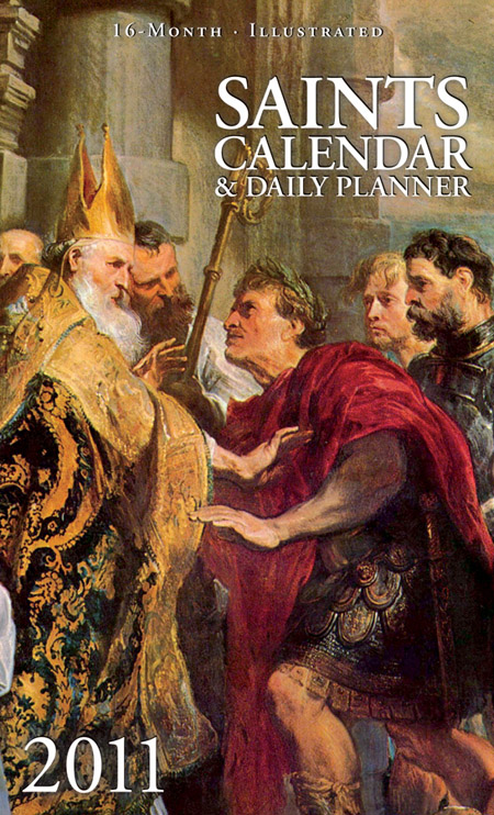 2011 Saints Calendar And Daily Planner